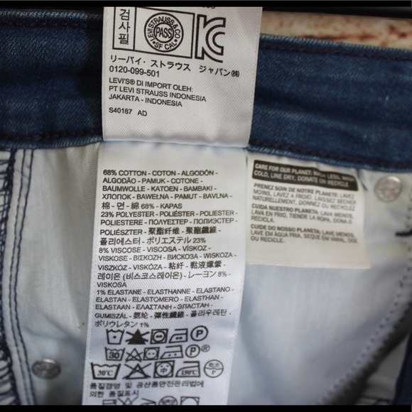 Levi’s | Mid-Rise Skinny Cropped Jeans med blue - Picture 5 of 7